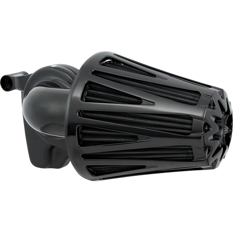 CrossFire Monster Sucker Air Cleaner, All Black - 17-23 Milwaukee 8