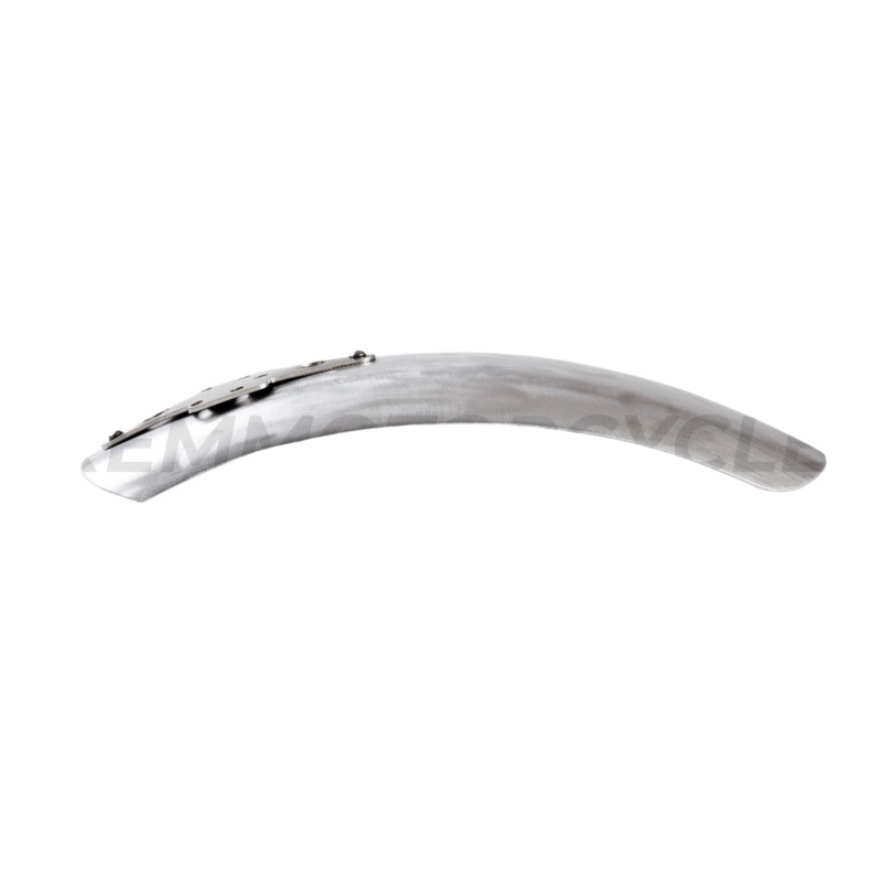 Front Fender for TRIUMPH Bonneville Scrambler in Aluminum with Supports