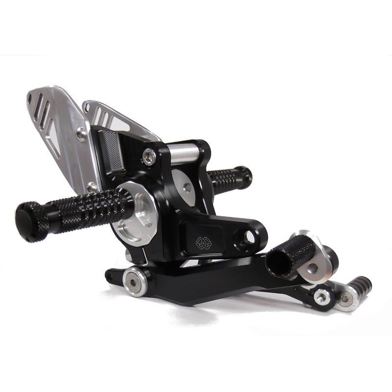 Gilles Tooling Adjustable Rearset Kit - 2014-16 Models