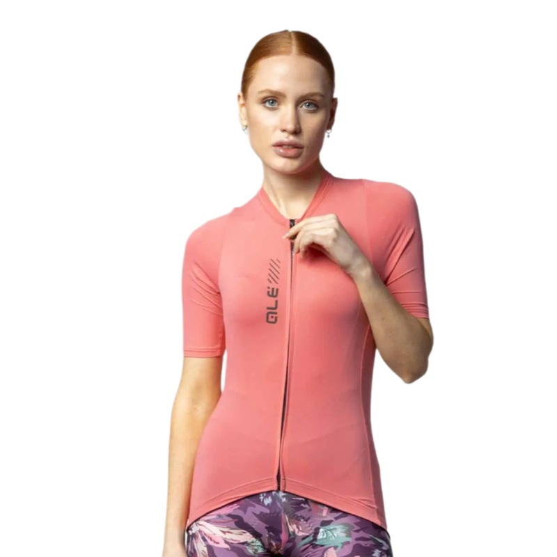 Ale Clothing Colour Block 2.0 Pragma Ladies Short Sleeves Cycle Jersey Pink