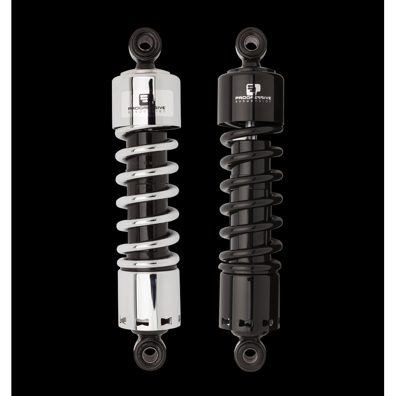 Progressive 412 Series Rear Shocks 11.5'' Chrome 412-4202c