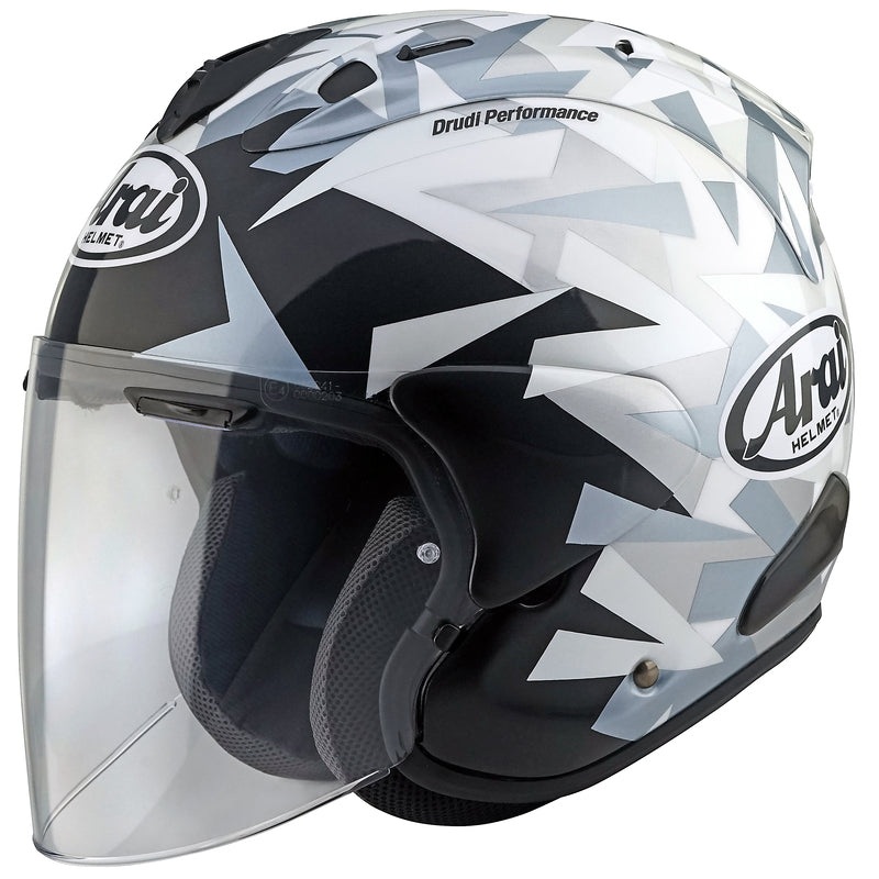 Arai SZ-R EVO Helmet, Mimesis White