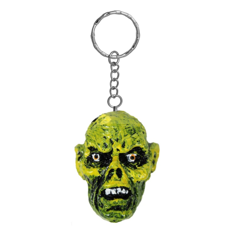 Lethal Threat Zombie Skull Key Chain