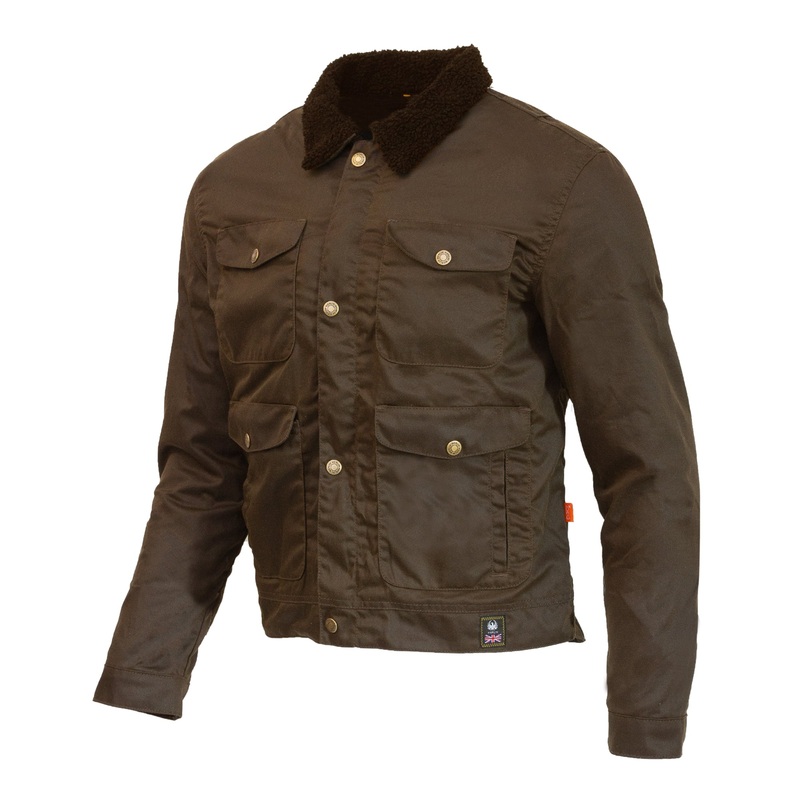 Merlin Millington Cotec D3O Borg Textile Jacket Olive