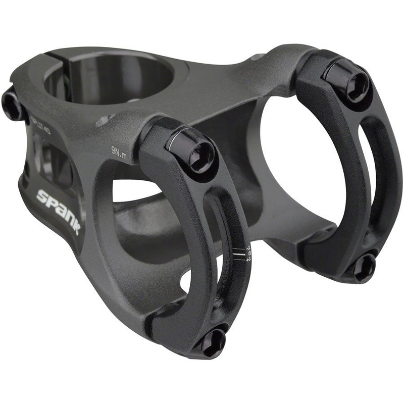 Spank SPLIT 35 Stem - 40mm Length - 35mm Clamp - Green Metal