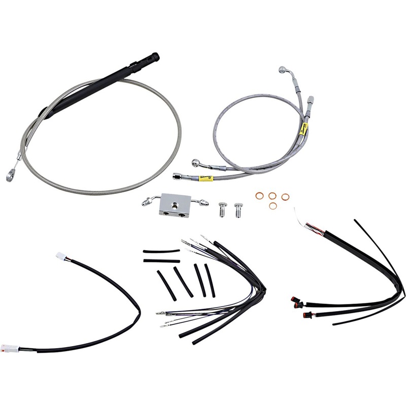 Stainless Steel Control Kit For 14" Gorilla Handlebars