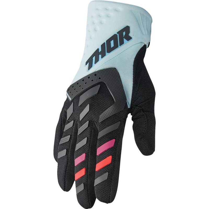 Thor Spectrum Ladies Gloves Black / Mint