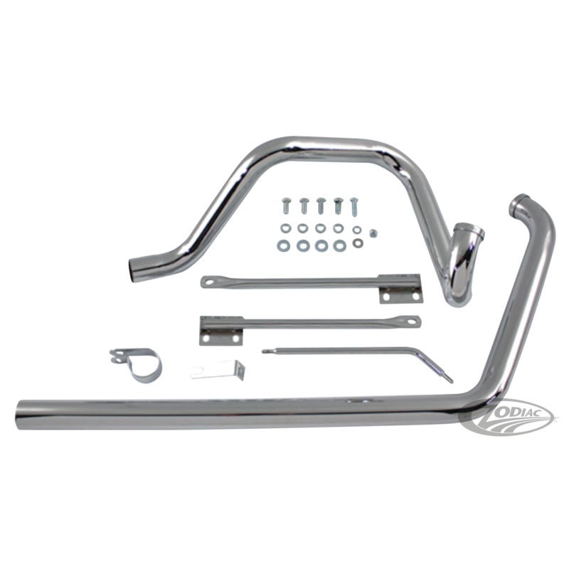 True Dual Headers for Softail