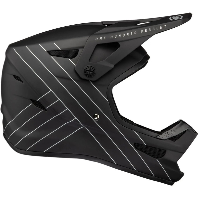 100% Status Youth Helmet Essential Black