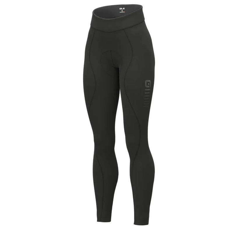 Ale Clothing Essential Solid Ladies Cycle Tights Black / Reflective