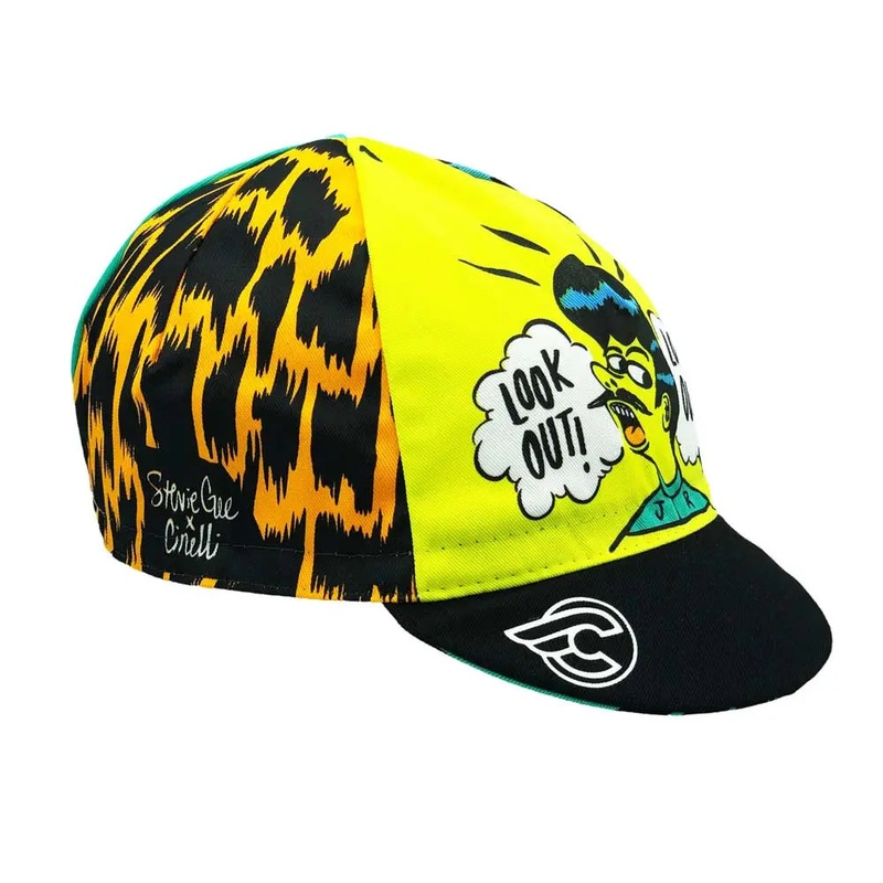 Cinelli Look Out Cycle Cap Multicolour