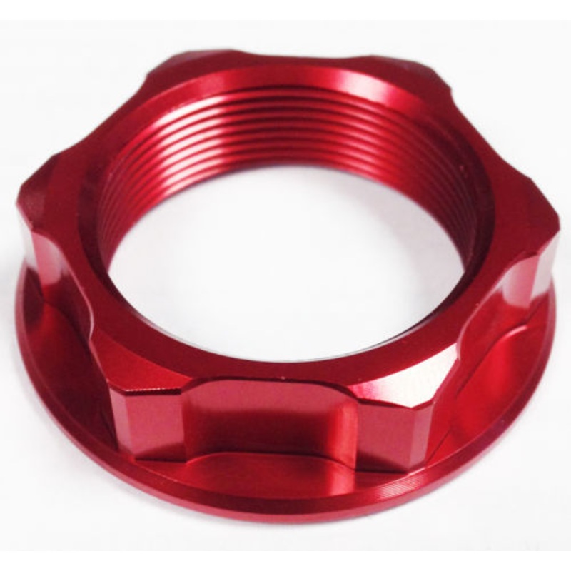 GP Pro Red Steering Stem Nut - M24 x 32 x P1.5 x H10
