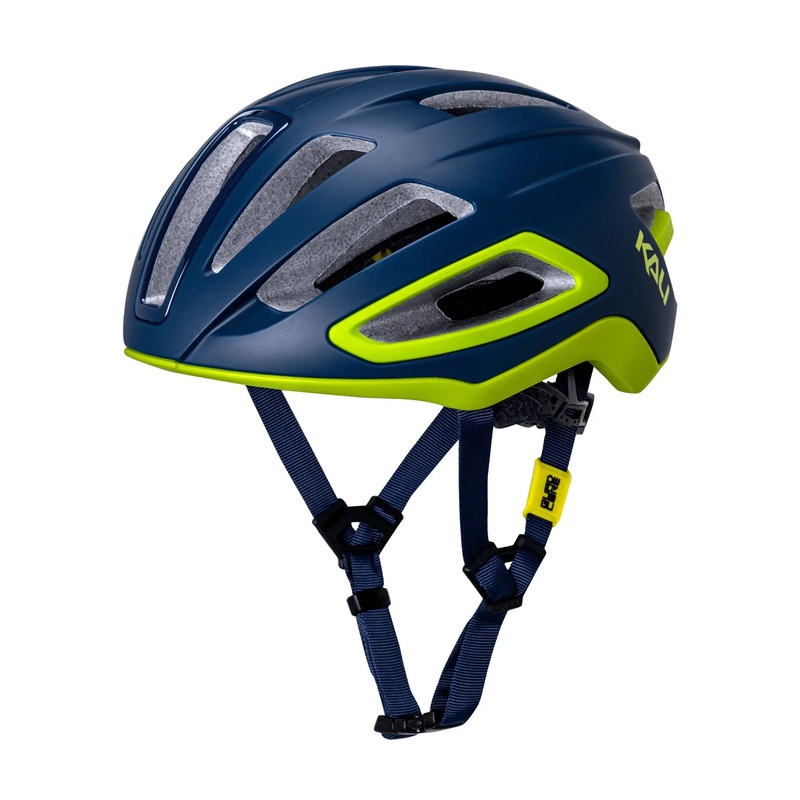 Kali LTD Uno SLD Cycle Helmet Matt Navy / Lime