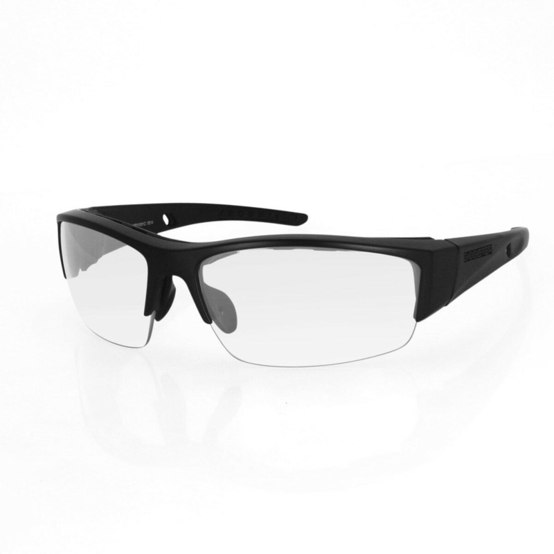 Bobster Sunglasses Clear Lens Black