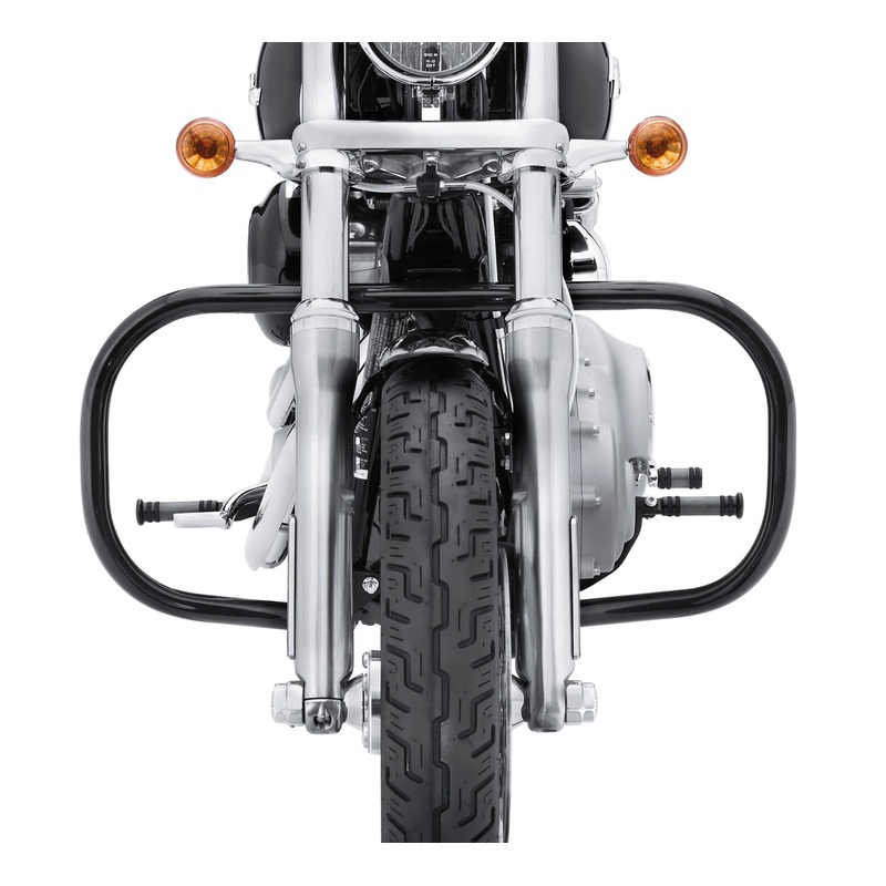 Harley Davidson 49320-09 Gloss Black Engine Guard Kit KIT-ENG GUARD,GLOSS BLK/DYNA