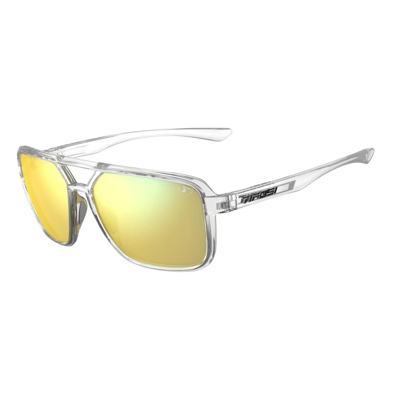 Tifosi Salto Single Lens Cycle Sunglasses Crystal Clear Smoke
