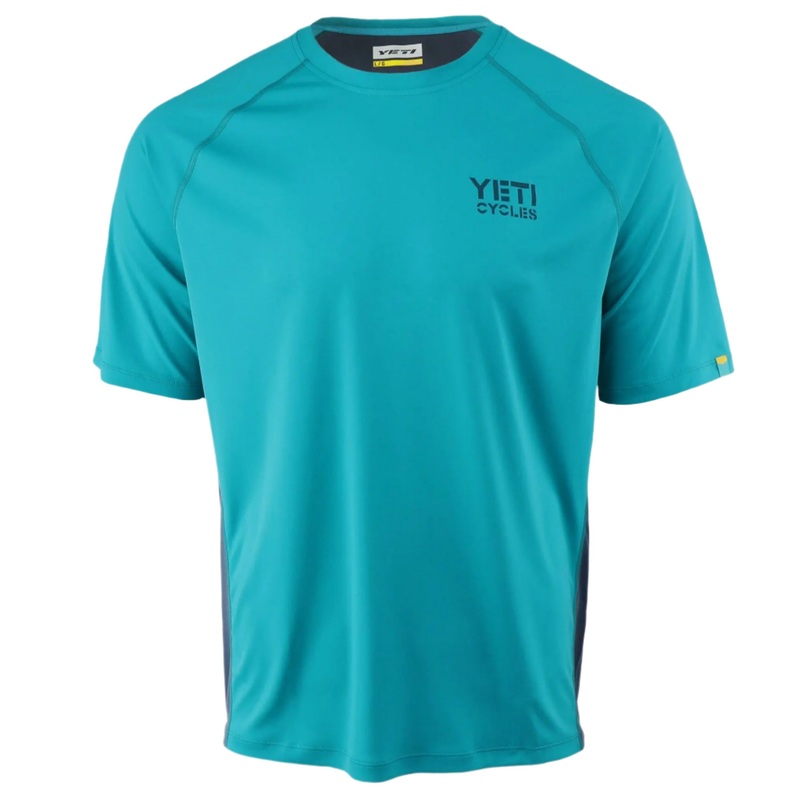 Yeti Tolland Short Sleeves Cycle Jersey Turquoise