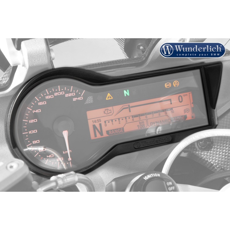 BMW R 1200R LC Ergonomics - Cockpit Glare Protection