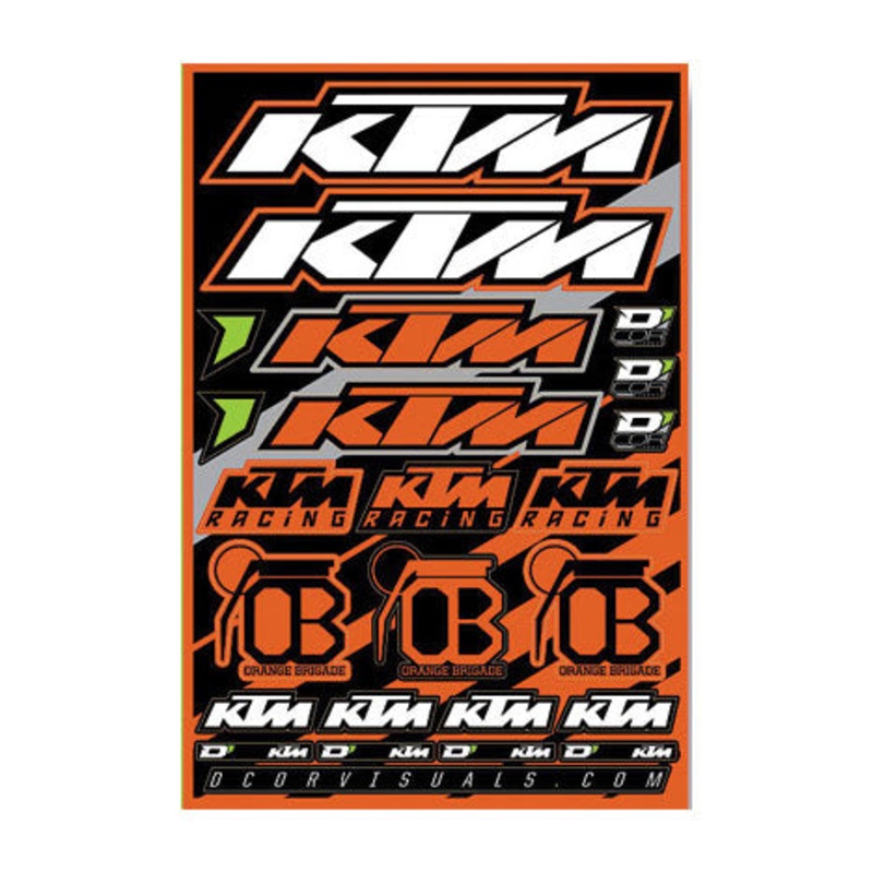 D'Cor Visuals - KTM Sticker Sheet