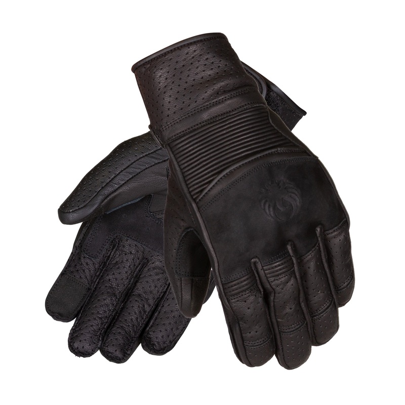 Merlin Imperial D3O Leather Gloves Black
