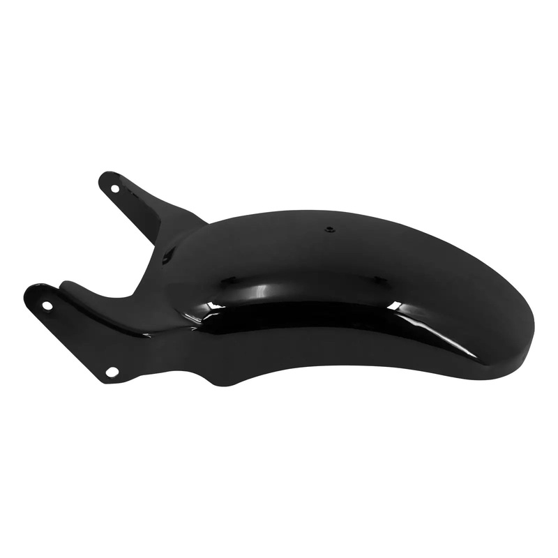 Short Fender Rear Metal Mudguard Black For Harley Softail Rocker Breakout '08-'17