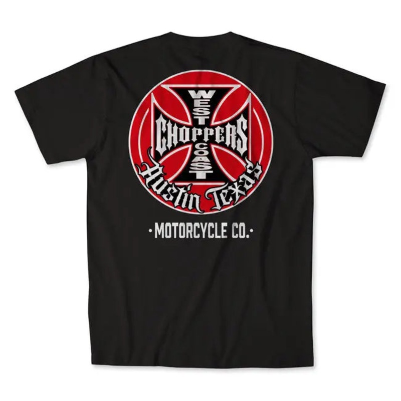 West Coast Choppers Tank Logo T-Shirt Black