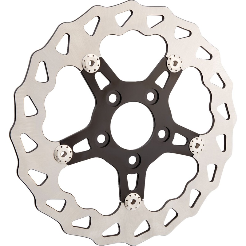 11.5" Floating Rotator II Left Brake Rotor, Black