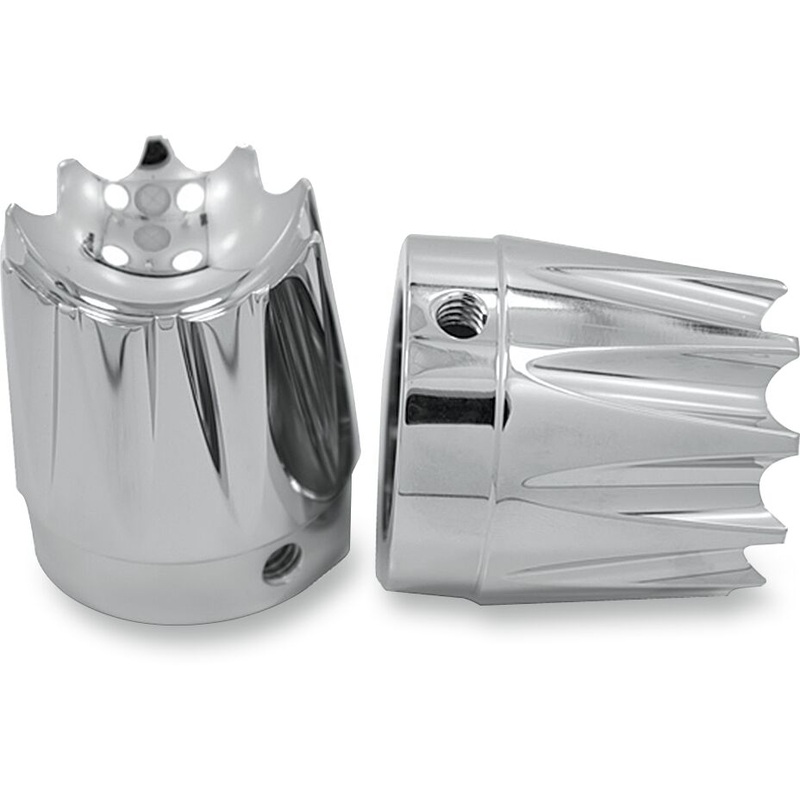Axle Nut Cover Excalibur Chrome 1"