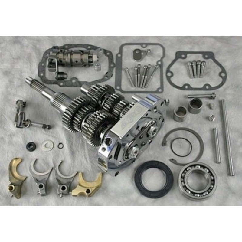 Harley Davidson 6 speed Gearbox Dyna Softail Touring Builders Kit Ultima easy do