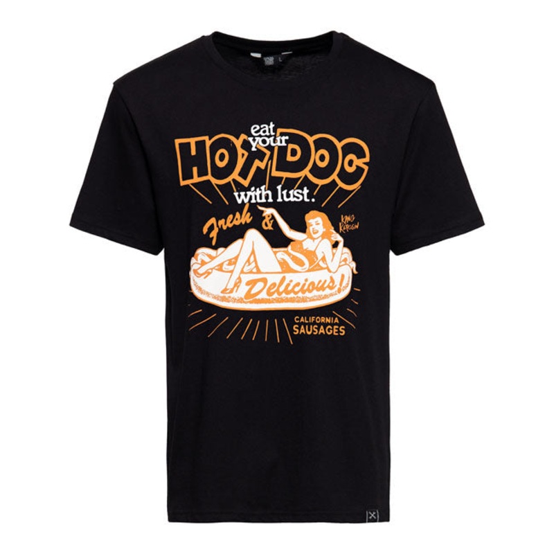 King Kerosin Delicious T-Shirt Black
