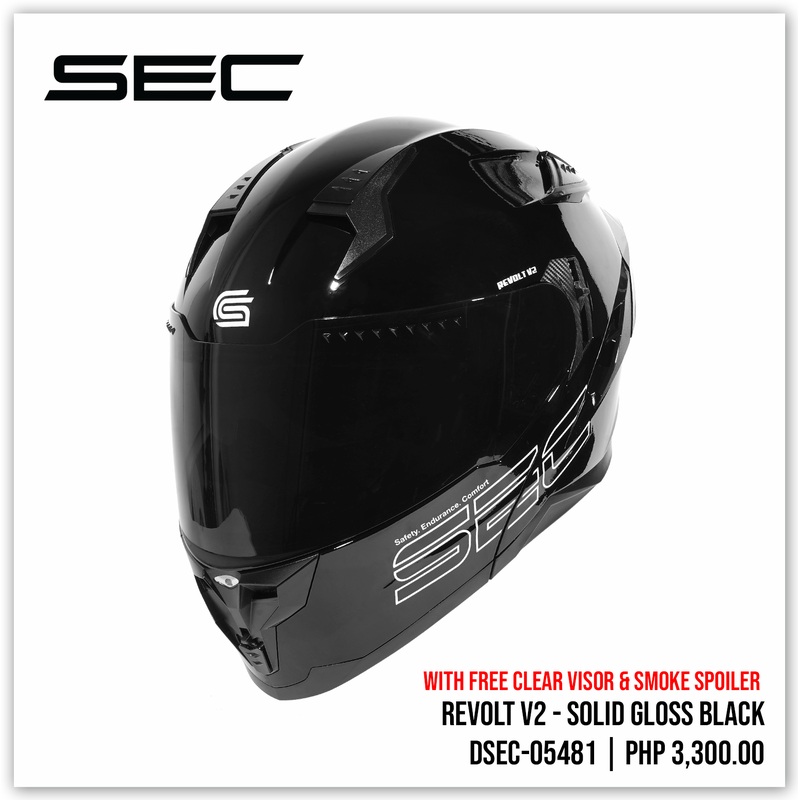 Revolt V2 - Solid Gloss Black