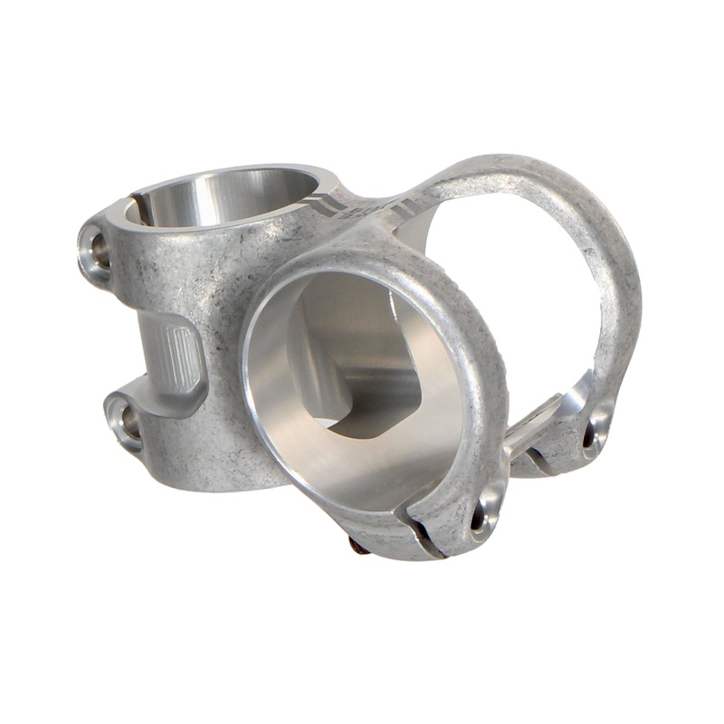 Bike Yoke Barkeeper Stem - 35mm Clamp - 35mm Length - Raw Forged Finish