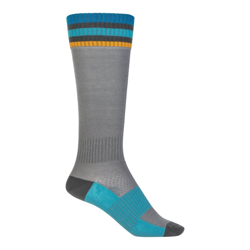 FLY Racing MX Thin Socks - Grey
