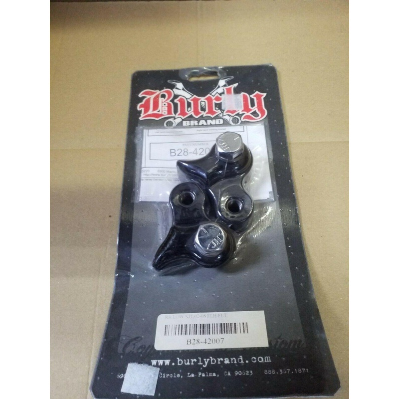 For Harley Davidson FLH FLT 02-08 Burly lowering kit black B28-42007