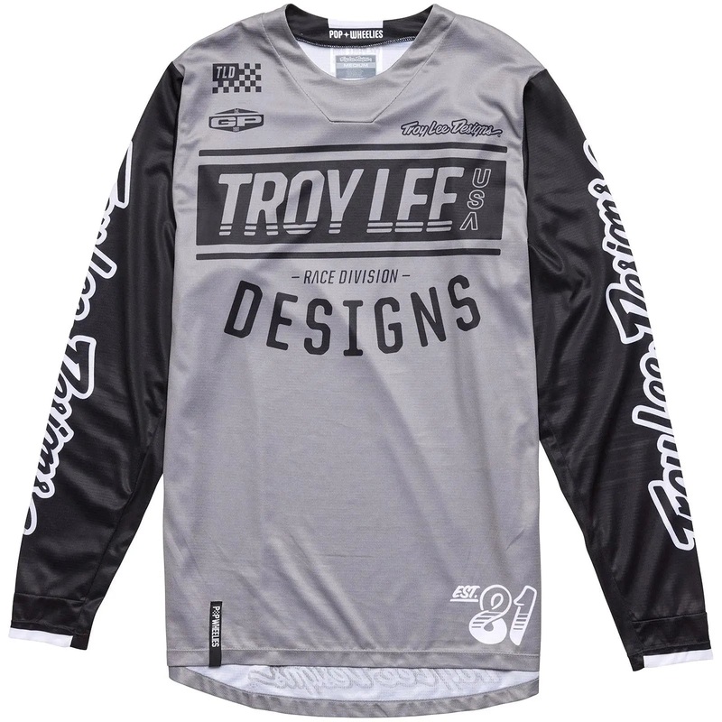 Troy Lee Designs GP Race 81 Motocross Jersey Grey