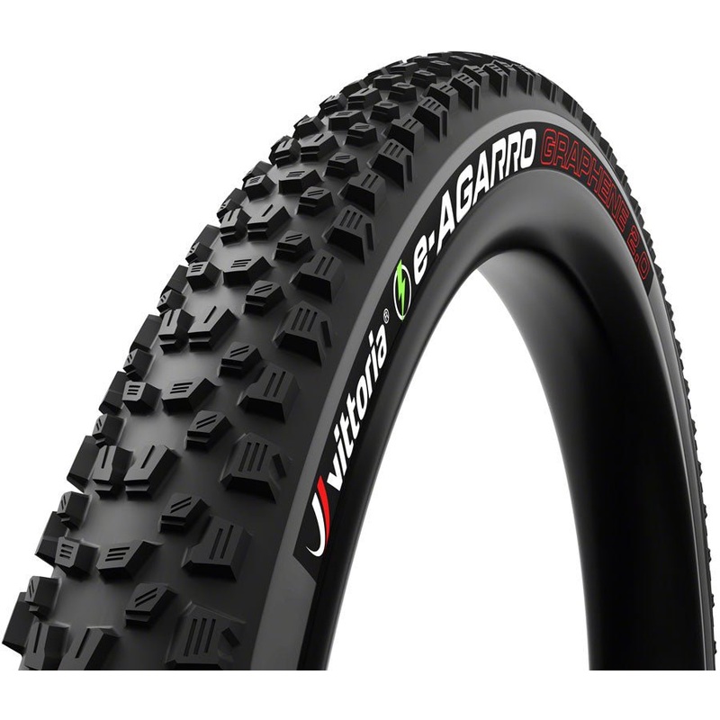 Vittoria e-Agarro Tire - 29x2.6 - Tubeless Folding Black/Anthracite - TNT G2.0