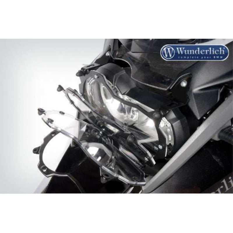 BMW R1200GSA Protection - Headlight Guard Foldable (Lexan Clear)