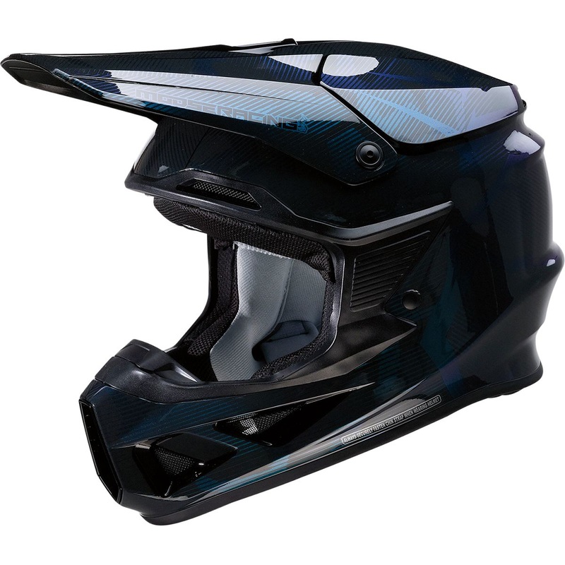 Moose Racing FI Agroid Camo MIPS Iridescent Blue