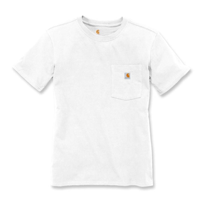 Carhartt Pocket Ladies T-Shirt White