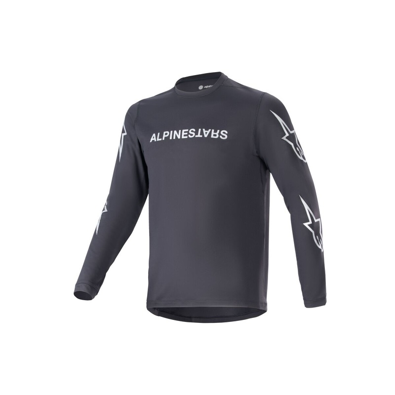 Alpinestars A-Dura Switch Youth Long Sleeves Cycle Jersey Black