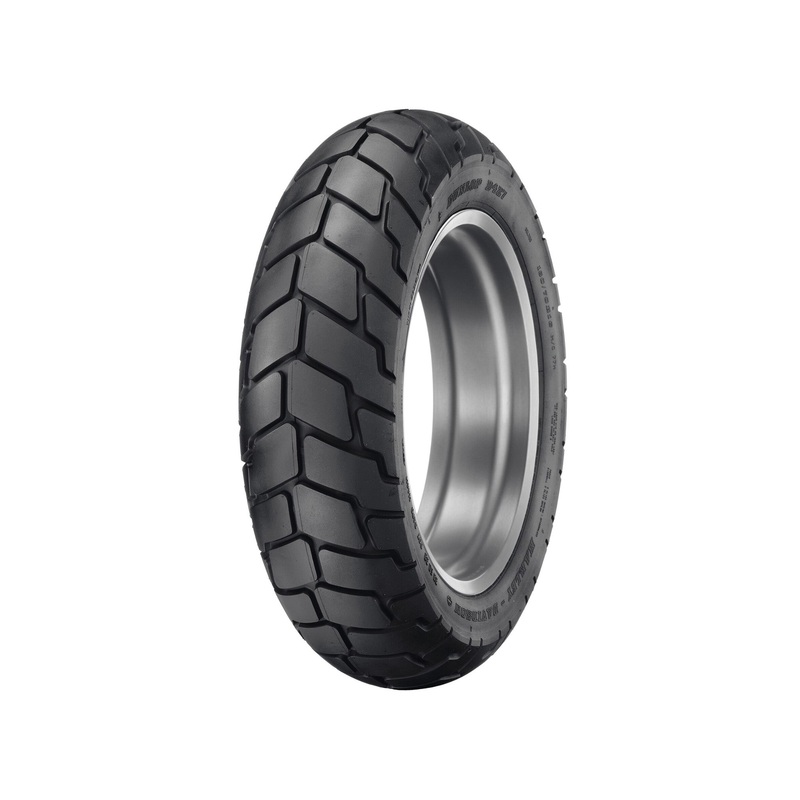 Harley Davidson 43228-08 Dunlop Tire Series - D427 180/70B16 Blackwall - 16 in. Rear TIRE,RR,180/70B16 77H
