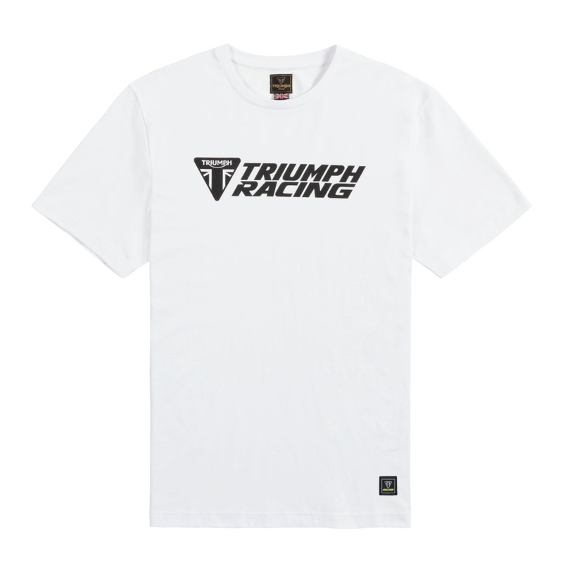 Racing T-Shirt White / Black