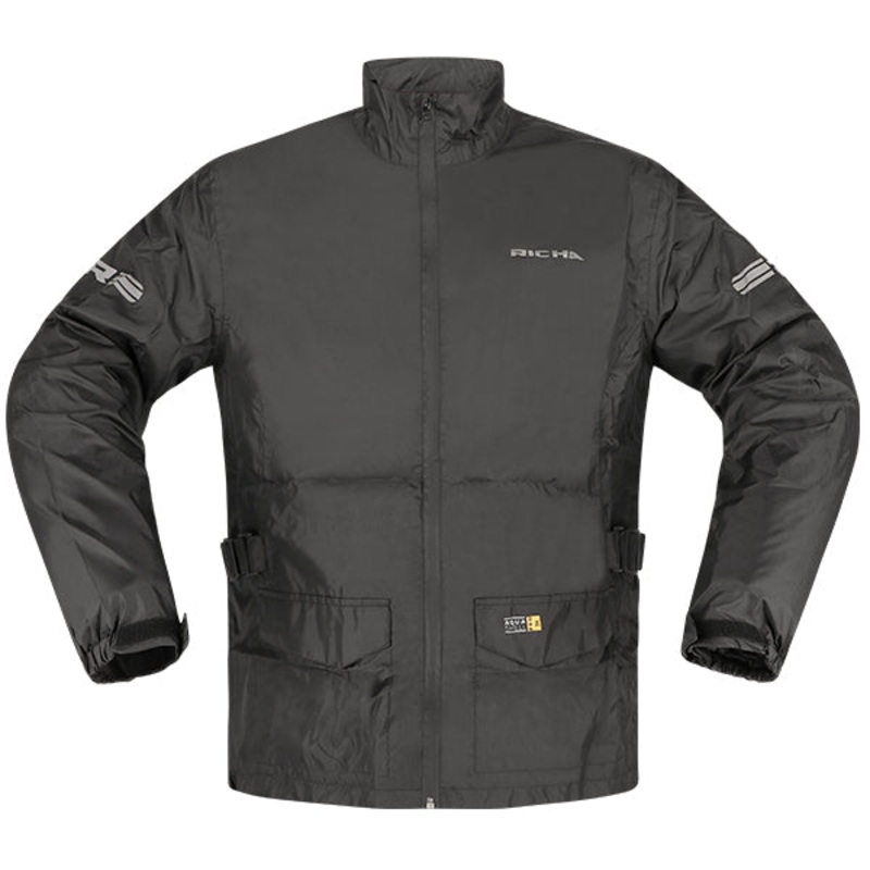 Richa Monsoon Rain Over Jacket Black