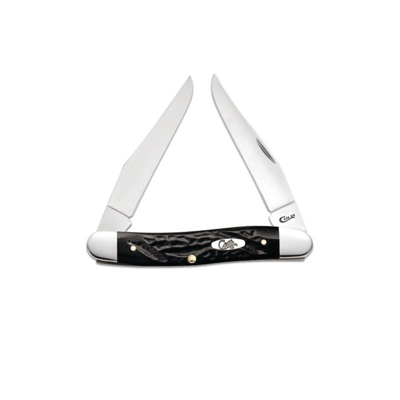 CASE KNIVES MUSKRAT ROUGH BLACK SYNTHETIC JIG