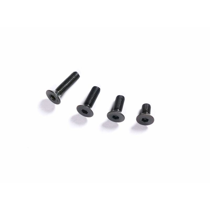 Fox Rear Shock Travel / Stroke Spacer M3 Screws  - Black