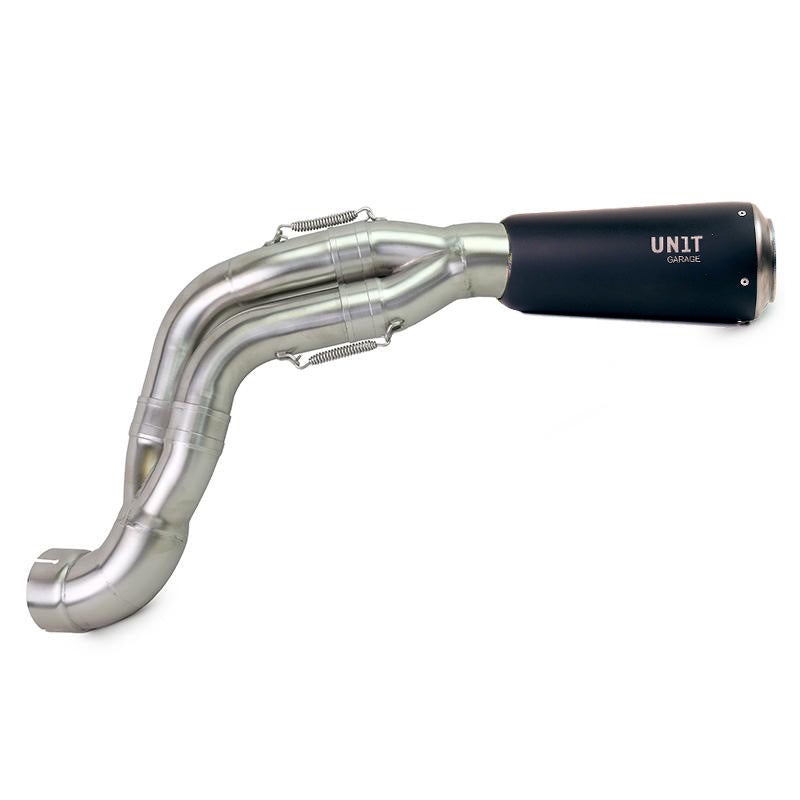 Unit Garage R9T Series High Level Exhaust - Black