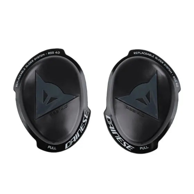 Dainese RSS 4 Knee Slider Full Kit Black