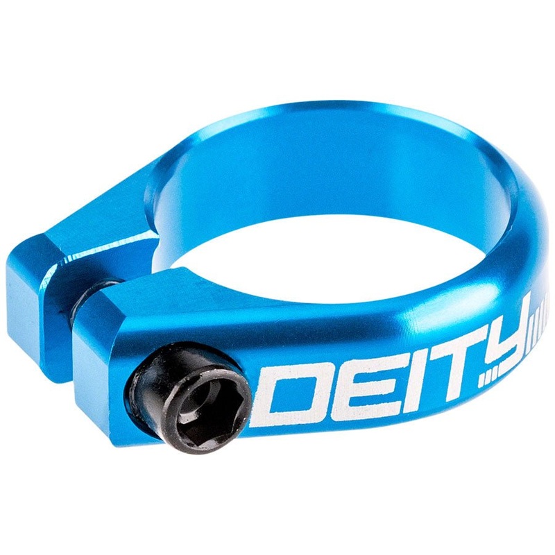 Deity Circuit Seatpost Clamp - 34.9mm - Blue