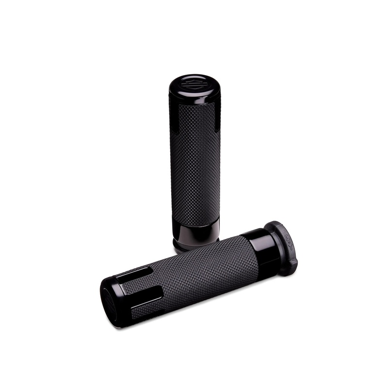 Harley Davidson 56100558 Switchback Hand Grips KIT,GRIP,LEGACY,BLK