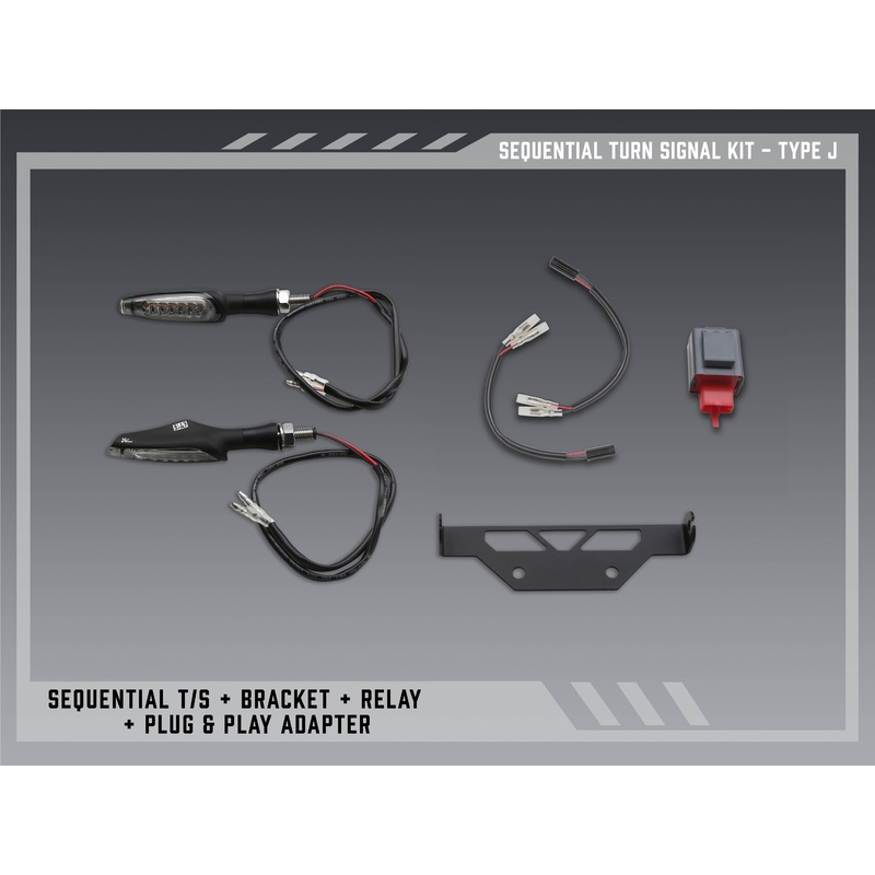 Type J Sequential Signal Kit for V2 Fender Eliminators